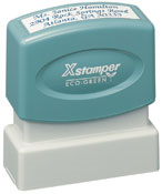 Customizable  1/2" x 1-5/8" preinked stamps for office or home use. Upload logos and typeset right on ourwebsite directrubberstamps.com. Volume discounts available with fast turnaround times!