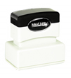 Customizable 1" x 2" pre-inked rubber stamps for office or home use. Upload logos and typeset right on our website directrubberstamps.com. Volume discounts available with fast turnaround times!
