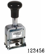 Order your 6-band automatic numbering machine stamp from directrubberstamps.com. Fast turnaround times!!!!