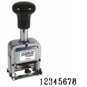 Order your 8-band automatic numbering machine stamp from directrubberstamps.com. Fast turnaround times!!!!