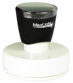 Customizable 2" diameter pre-inked rubber stamps for office or home use. Upload logos and typeset right on our website directrubberstamps.com. Volume discounts available with fast turnaround times!