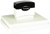 Customizable 3-1/8" x 4-1/2" pre-inked rubber stamps for office or home use. Upload logos and typeset right on our website directrubberstamps.com. Volume discounts available with fast turnaround times!