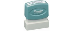 Customizable  1/2" x 1-5/8" preinked stamps for office or home use. Upload logos and typeset right on ourwebsite directrubberstamps.com. Volume discounts available with fast turnaround times!